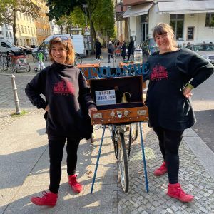 Mini-Kino in Arkonaplatz. Foto: Rita Maya Burkholder